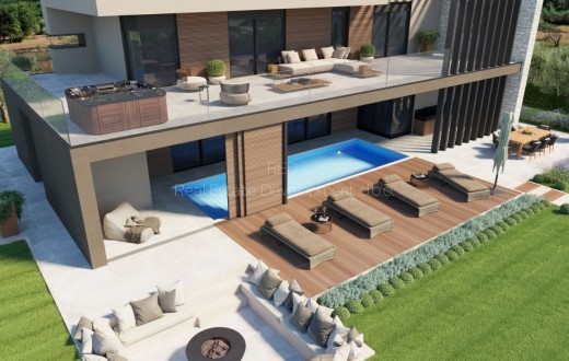 Ferenci 223m2 - impozantna moderna kuća s bazenom